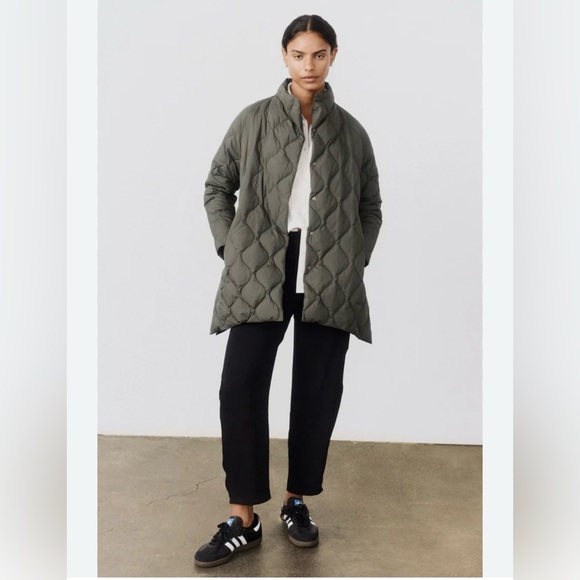 Ruti Embrace Light Puffer Coat, Size XL, Color Light Brown - Picture 2 of 12